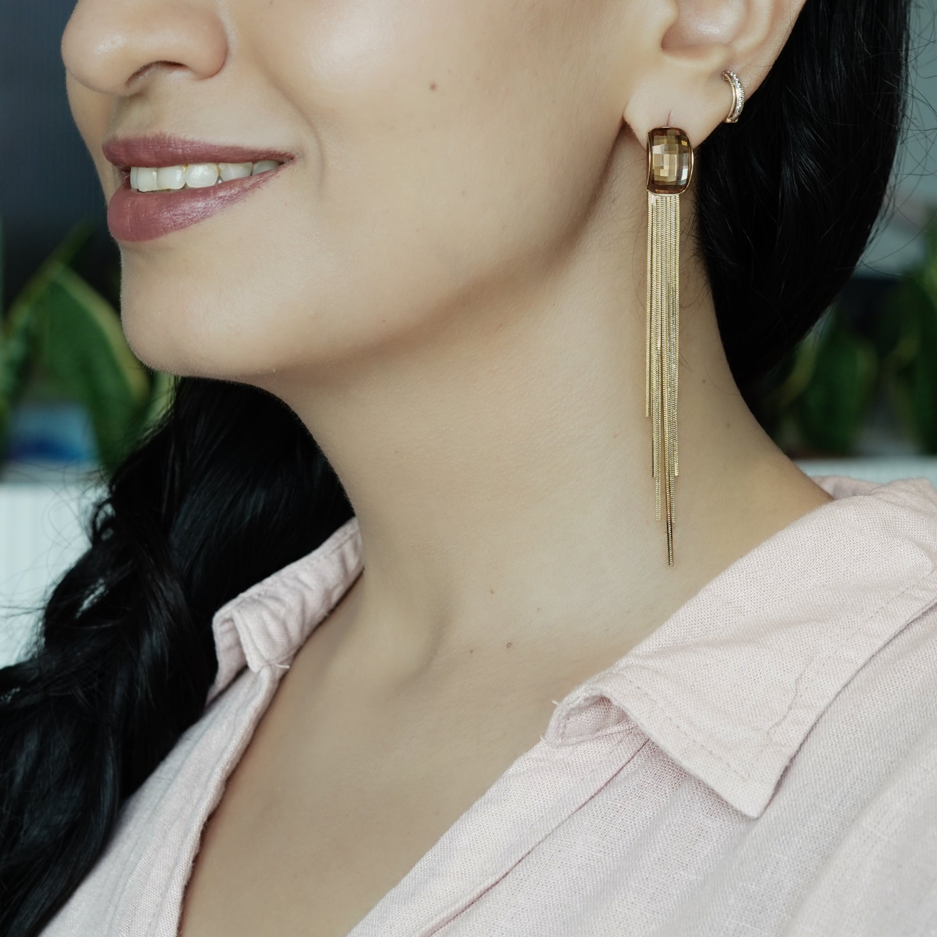 Elara Fringe Earrings