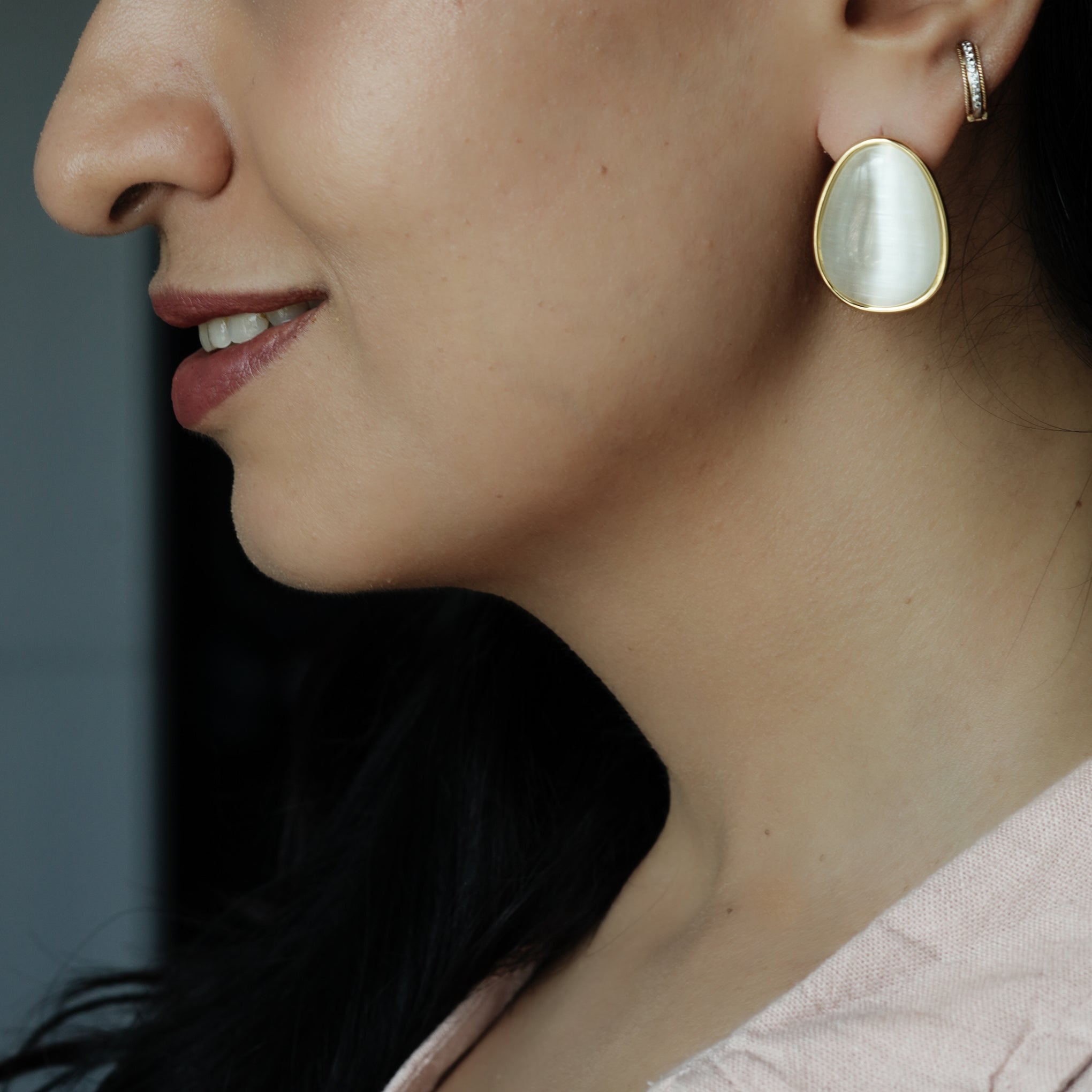 Opaline Glow Studs