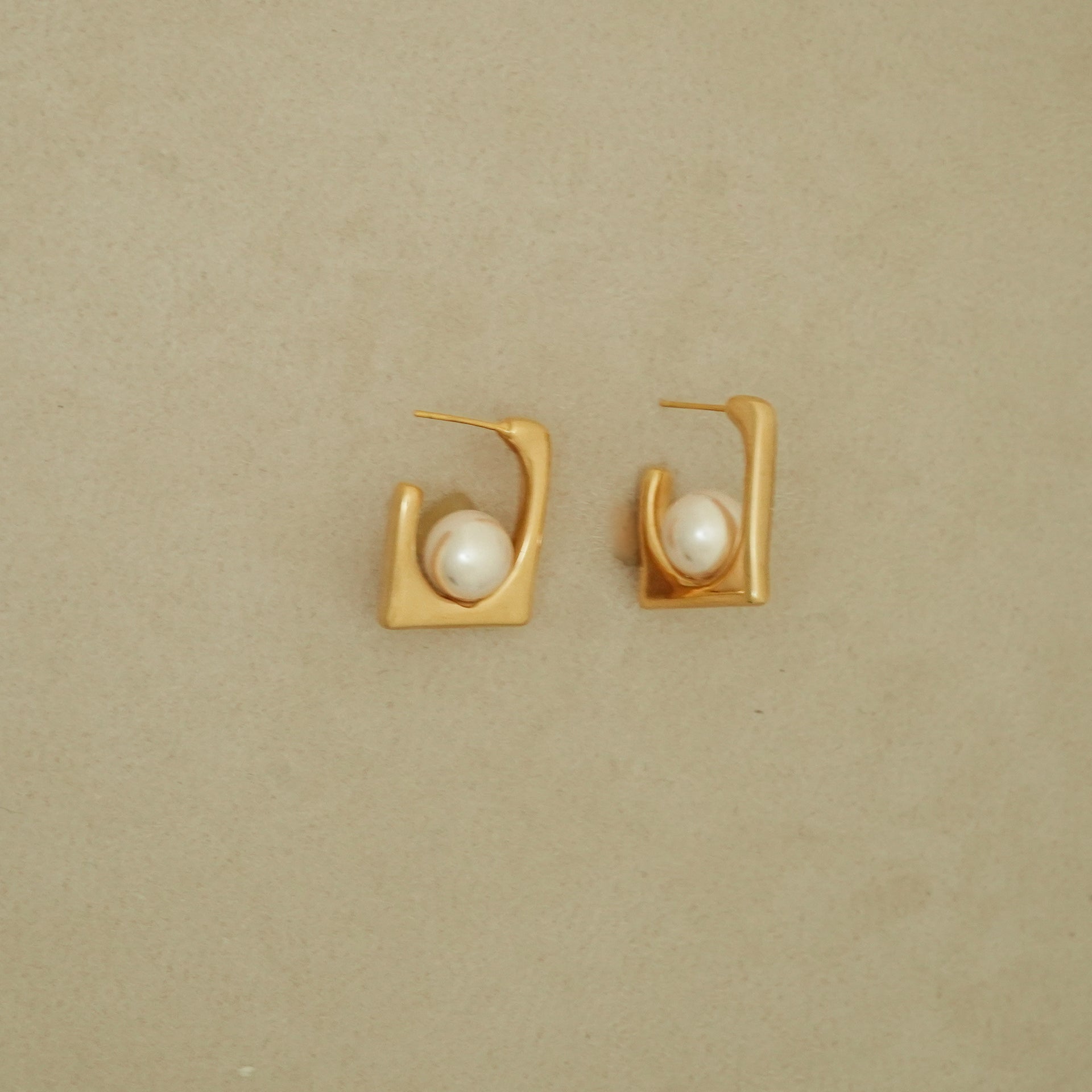 Pearl Embrace Studs