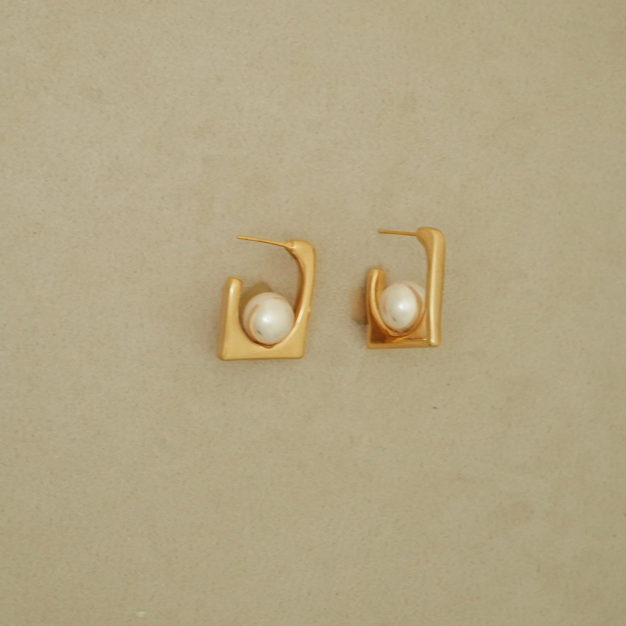Pearl Embrace Studs