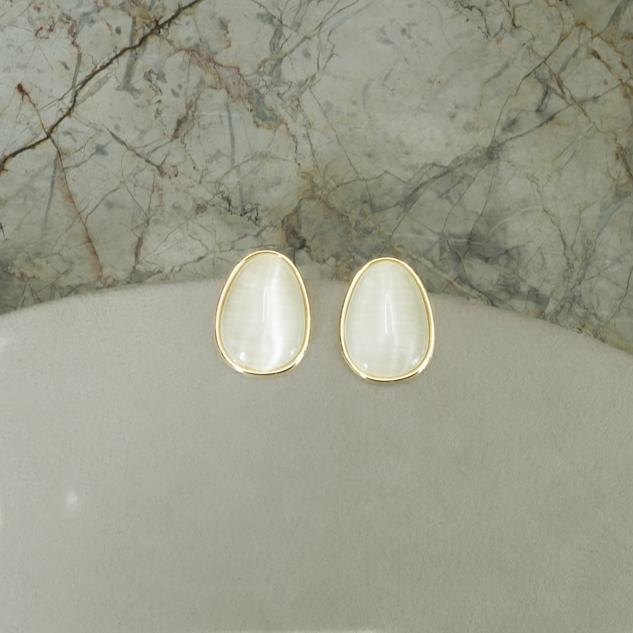 Opaline Glow Studs