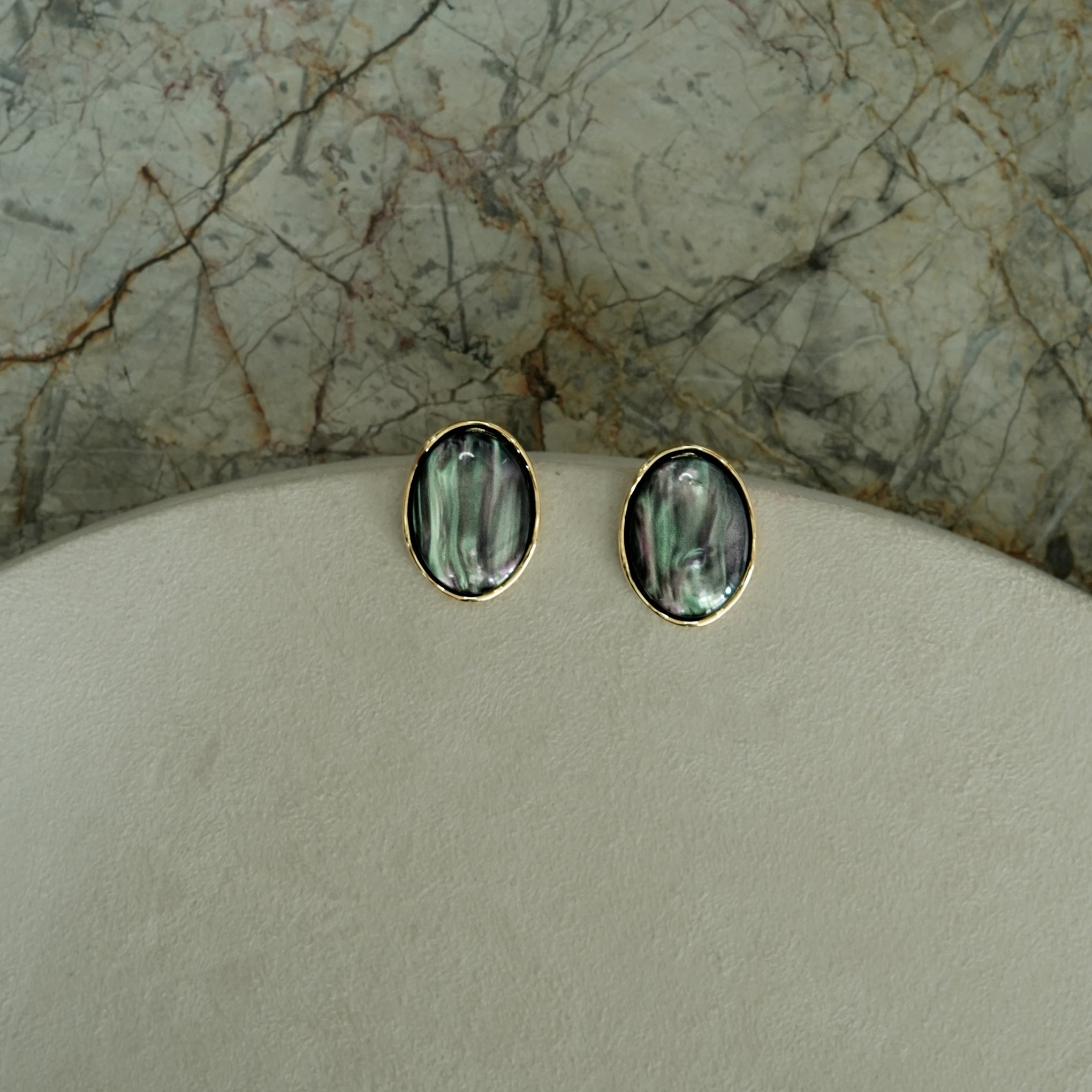 Nebula Oval Stud