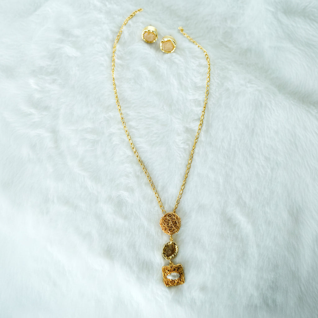 The Lyra Citrine Set