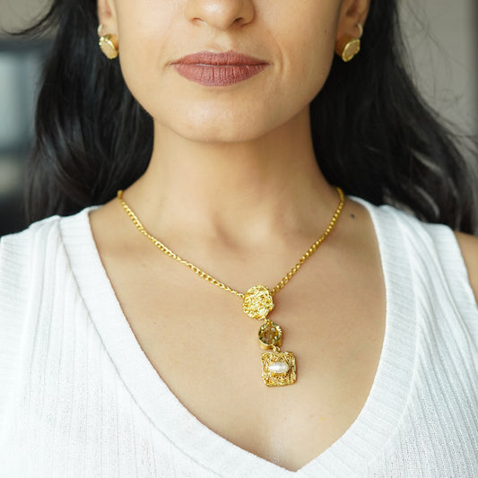 The Lyra Citrine Set