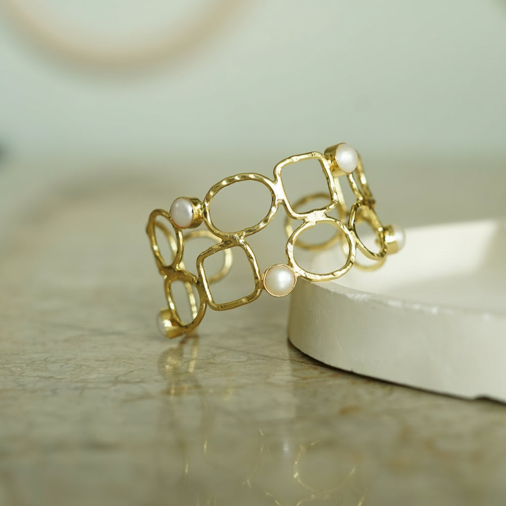 The Nerissa Pearl Cuff