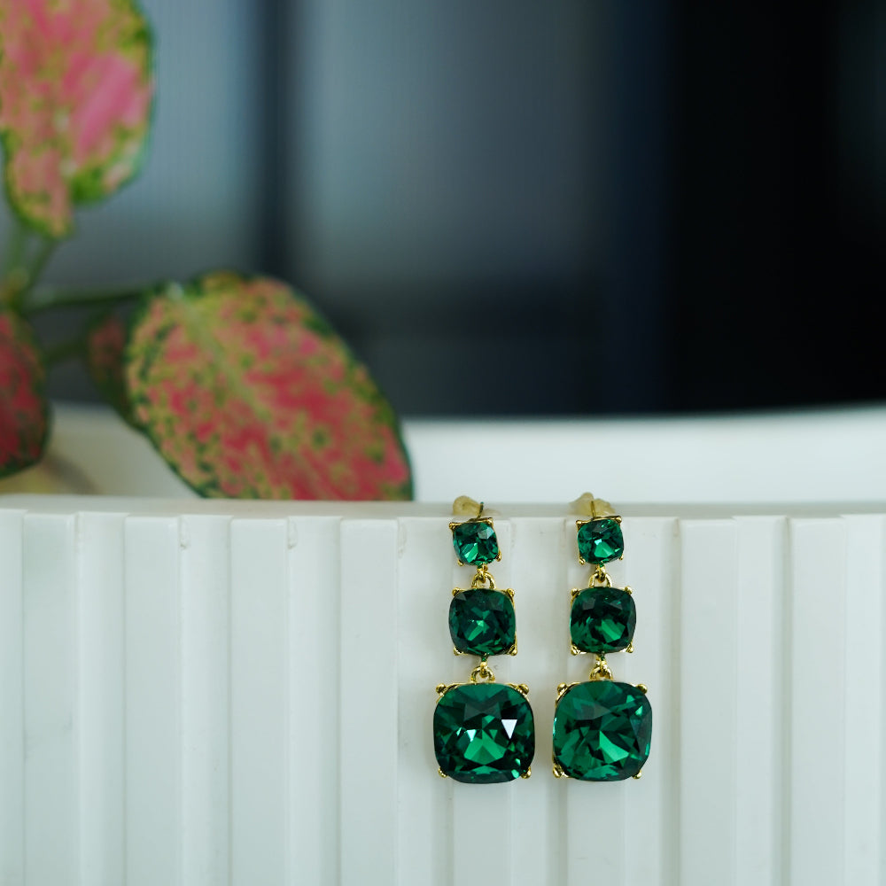 Emerald Éclat Earrings