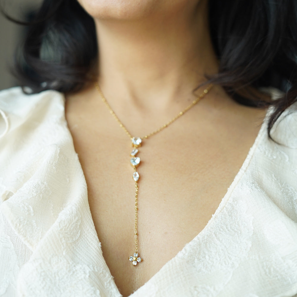 The Kestra Linear Drop Pendant