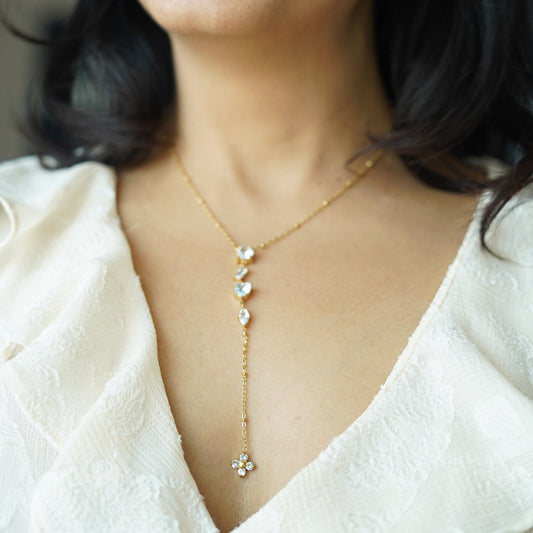 The Kestra Linear Drop Pendant