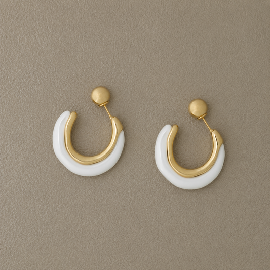 Nova Enamel Hoops