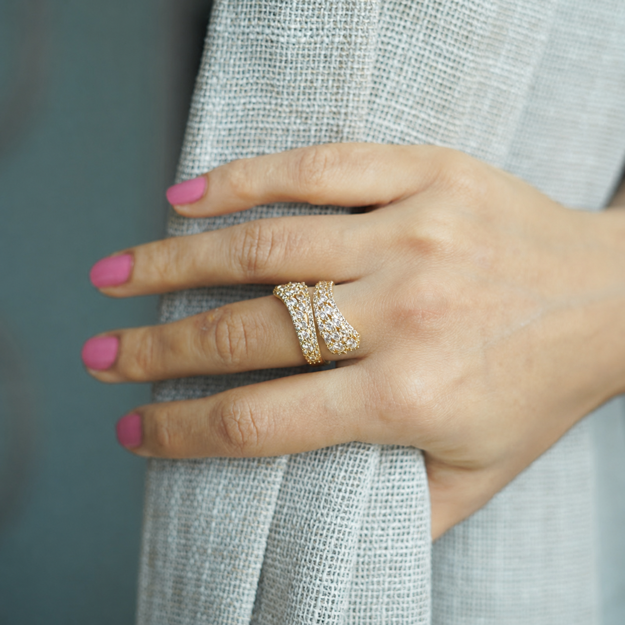 Aurora Wave Ring