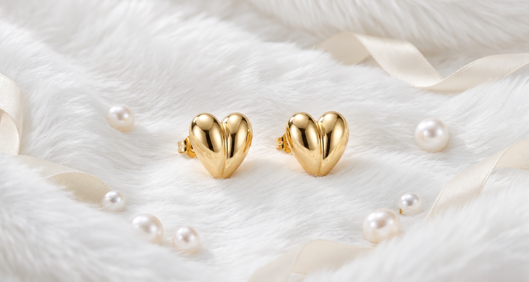 Molten Heart Studs