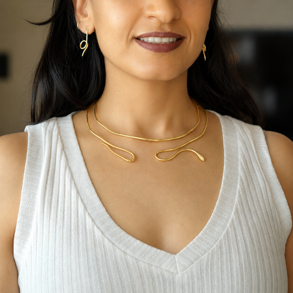 The Liana Serpentine Necklace