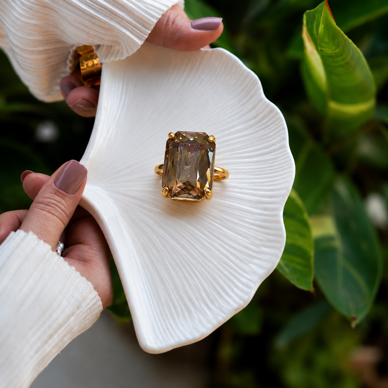 Smoky Muse Ring