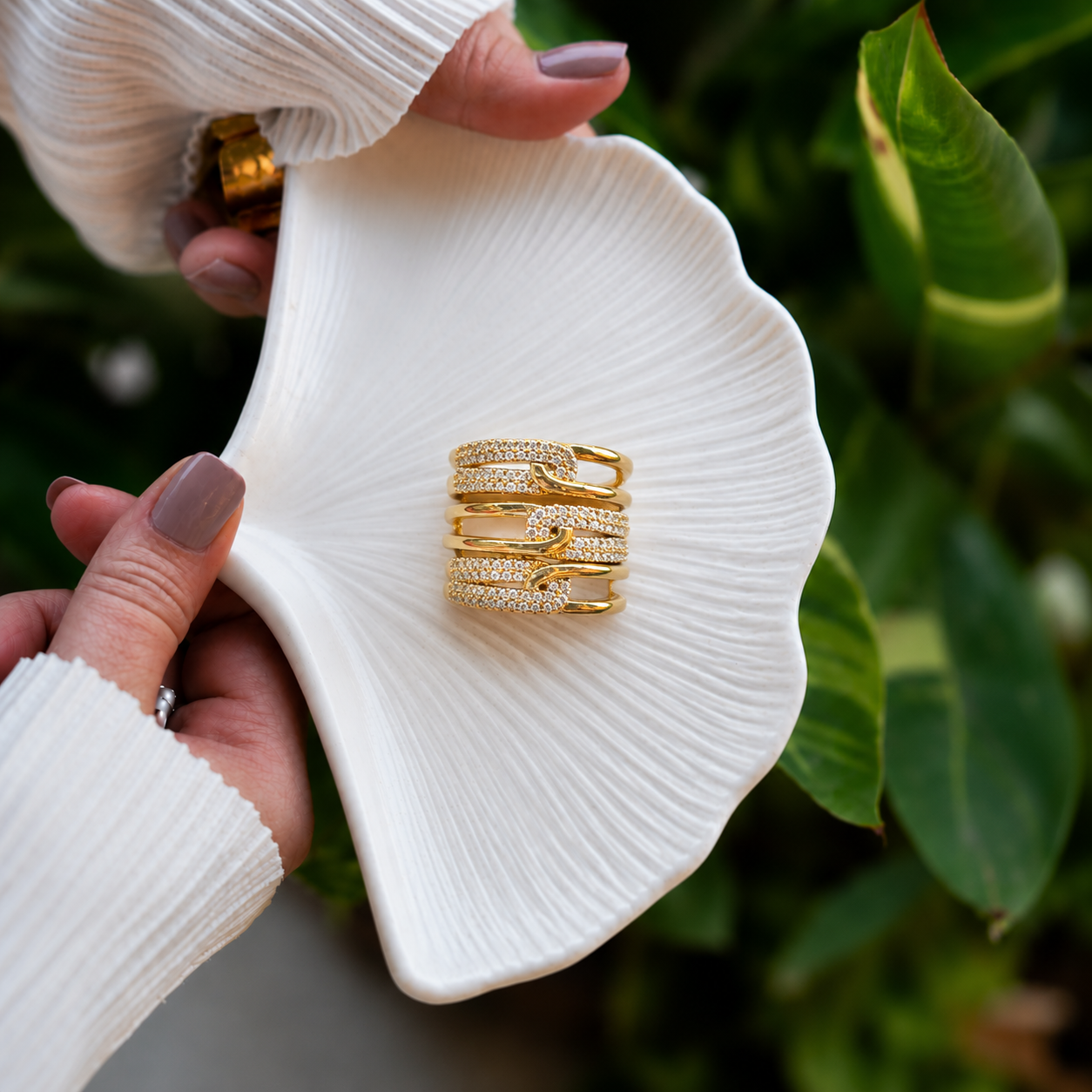 Serpentine Luxe Ring