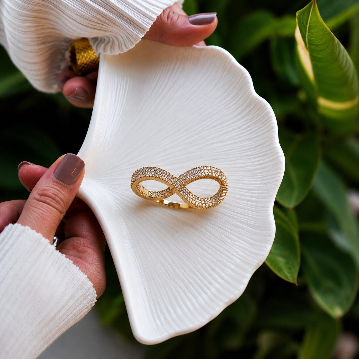 Infinity Spark Ring