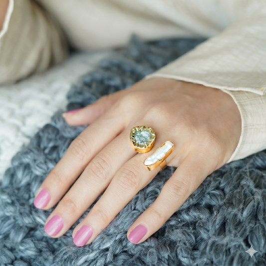The Aria Lustre Baroque & Green Jade