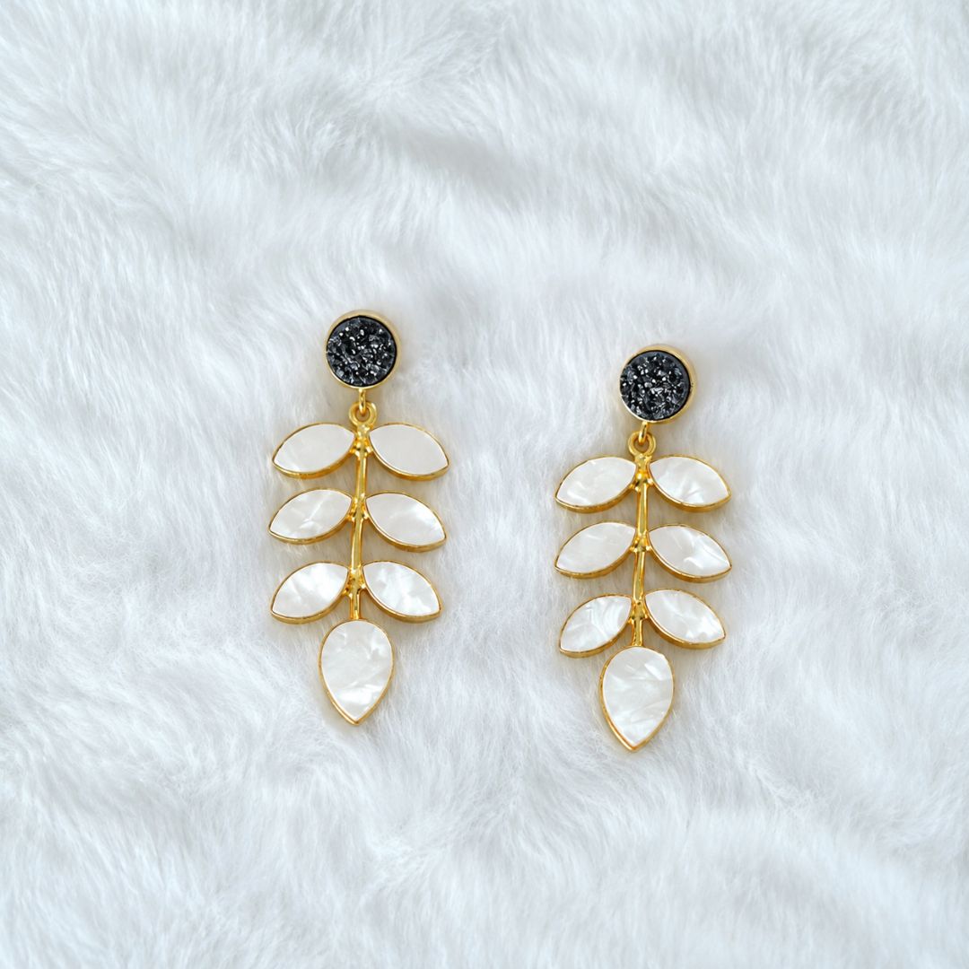 Moonleaf Statement Earrings