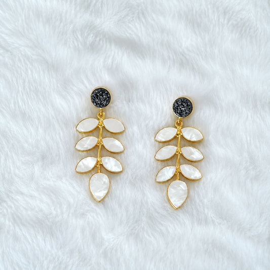 Moonleaf Statement Earrings