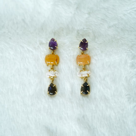 Amara Multi-Stone Earrings