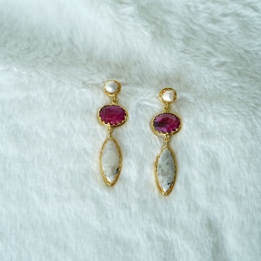 Rouge Luna Earrings