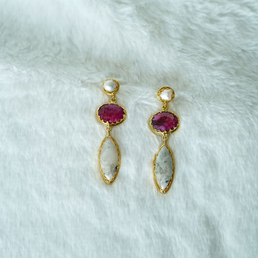 Rouge Luna Earrings