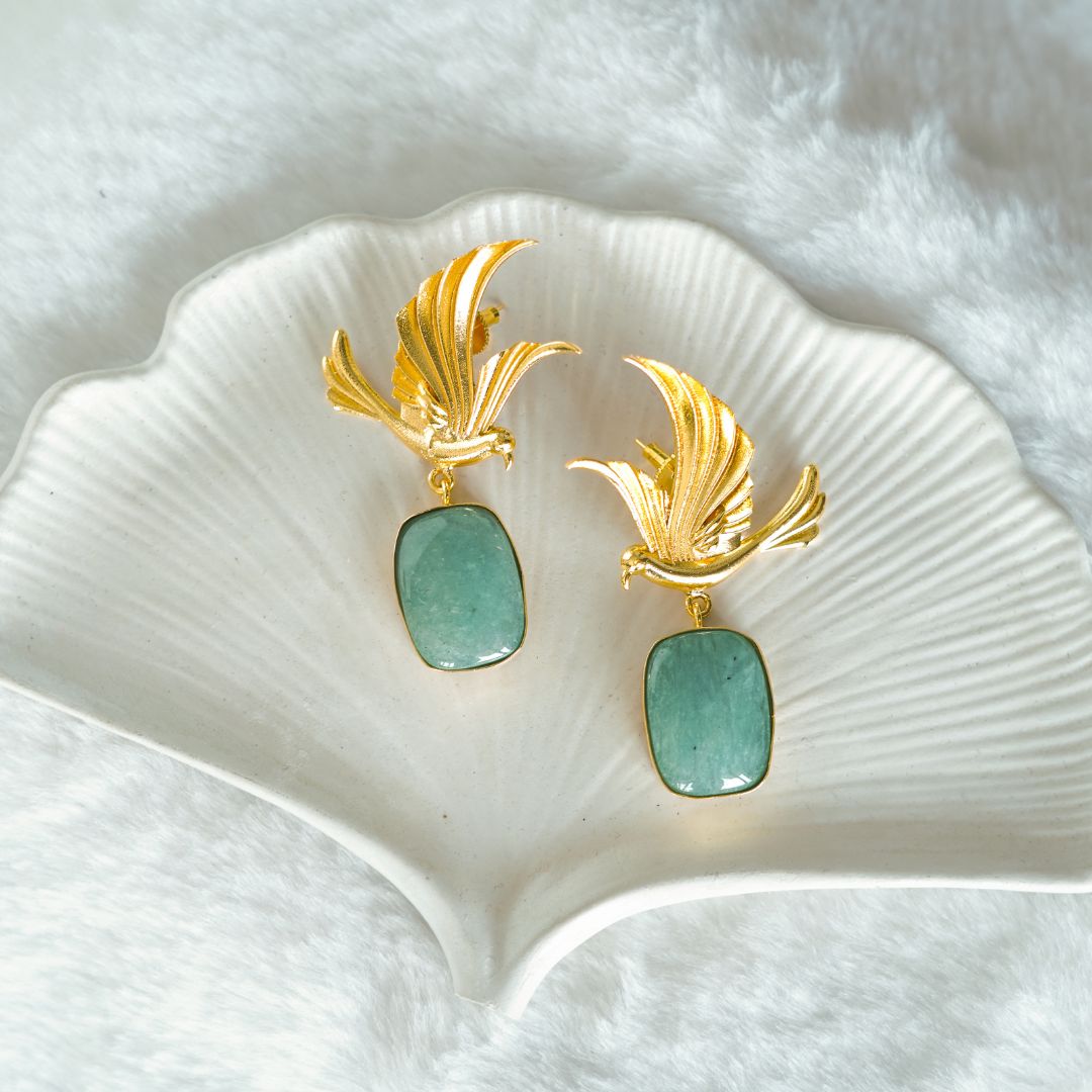 Horizon Bird Earrings