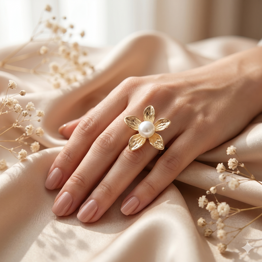 Fleur de Perle Ring